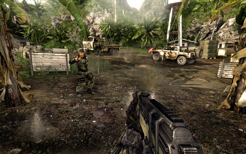 Illustration for article titled Crysis Warhead Screens